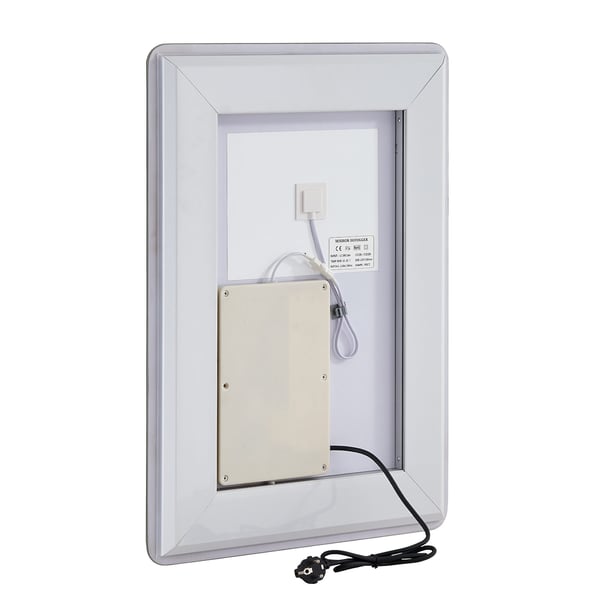 LED Badrumsspegel 50x70x2,6 cm Dimbar Anti-im Väggmonterad