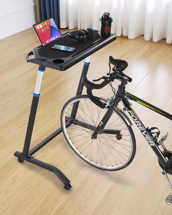 Cykelbord, 85,5x59,3x79,7 cm, Justerbar, Hopfällbar