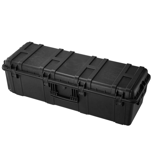 Beskyttende hårdt etui, 112x40.5x34.2 cm, sort, vandtæt opbevaring