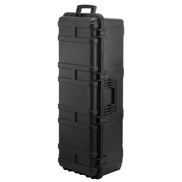 Beskyttende hårdt etui, 112x40.5x34.2 cm, sort, vandtæt opbevaring