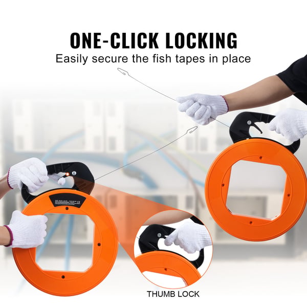 Fisketape ledningstrækker 36x0,31 cm stål
