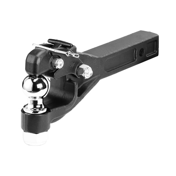 Pintle-koukku, 40x7.5x17.5 cm, musta, teräs