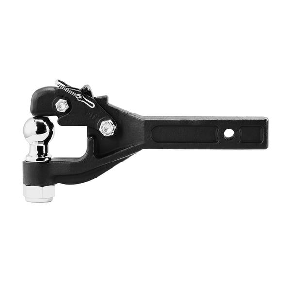 Pintle-koukku, 40x7.5x17.5 cm, musta, teräs