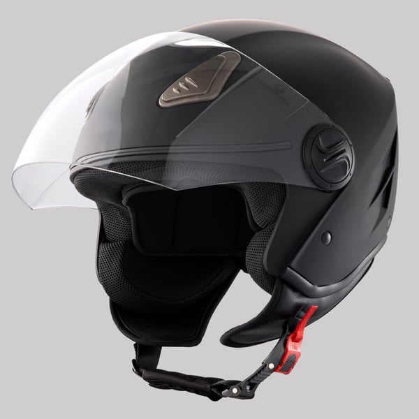 Motorcykelhjelm, 34,7x27,5x23,8 cm, Sort, ABS Motorcykelhjelm, 34,7x27,5x23,8 cm, Sort, ABS