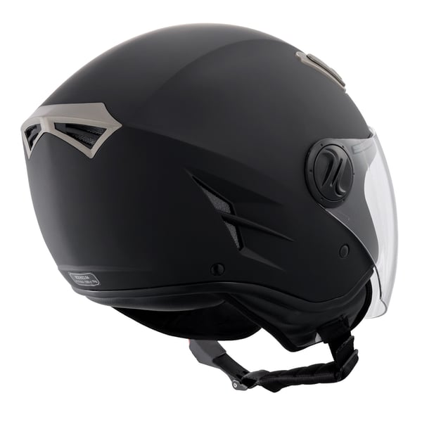 Motorcykelhjelm, 34,7x27,5x23,8 cm, Sort, ABS