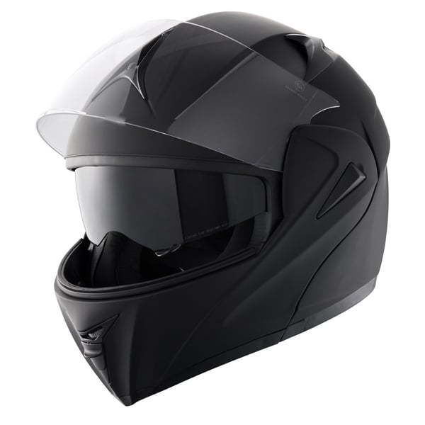 Motorcykelhjelm, 34.5x27.9x25.5 cm, ABS