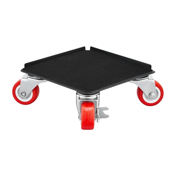 Møbeltransport Sæt, 135x135x52 mm, Kulstofstål, Kraftig Flytning