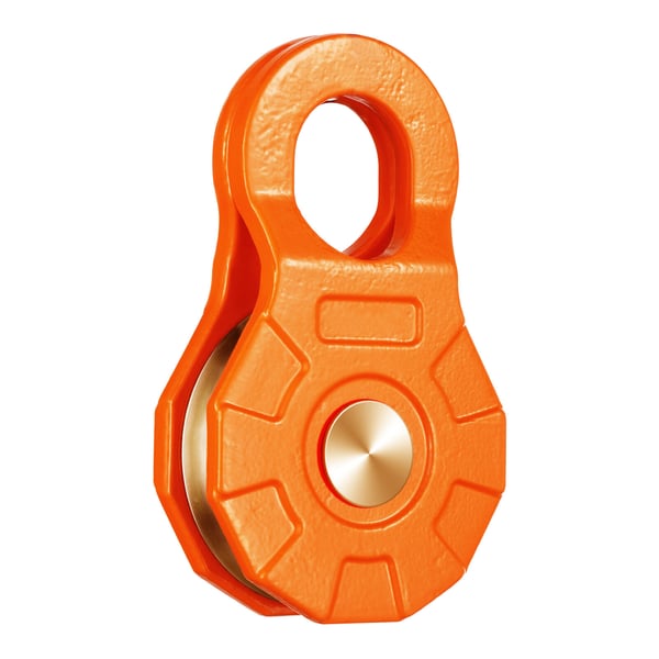 Snatch Block, 195x112x42 mm, Kraftigt stål, Offroad redningsudstyr
