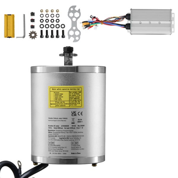 Sähköinen harjaton DC-moottorisarja 3000W 72V 134x107x112 mm, moottorisarja Sähköinen harjaton DC-moottorisarja 3000W 72V 134x107x112 mm, moottorisarja