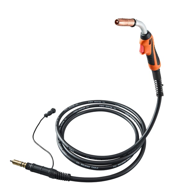 MIG-hitsauspistooli 430x160x45 mm musta, 15 ft kaapeli, hitsaustyökalu