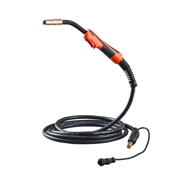 MIG-svetsbrännare 430x12x45 mm, 250A, 4.5 m kabel, Svetstillbehör