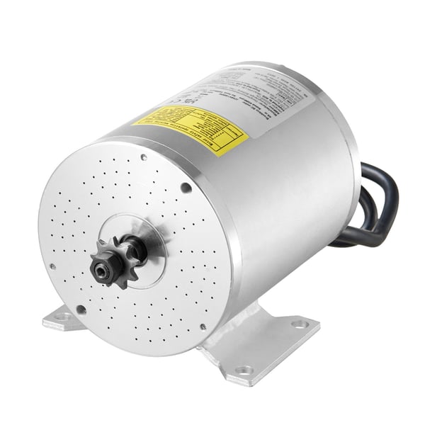 Sähköinen harjaton DC-moottoripaketti 1800W 48V 4500rpm, 13.4x10.7x11.2 cm