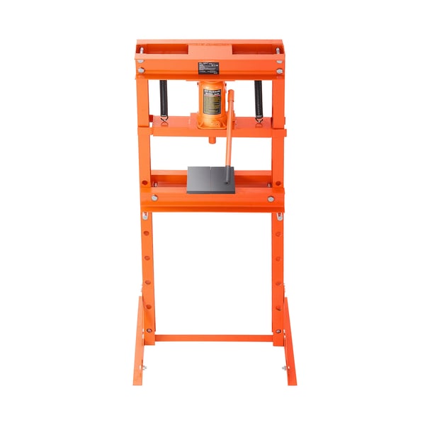 Hydraulisk værkstedspræse, 682x595x1496 mm, Justerbar, Stål