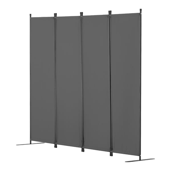 Tilanjakaja, 228x45x172,5 cm, harmaa, kangasväliseinä Tilanjakaja, 228x45x172,5 cm, harmaa, kangasväliseinä