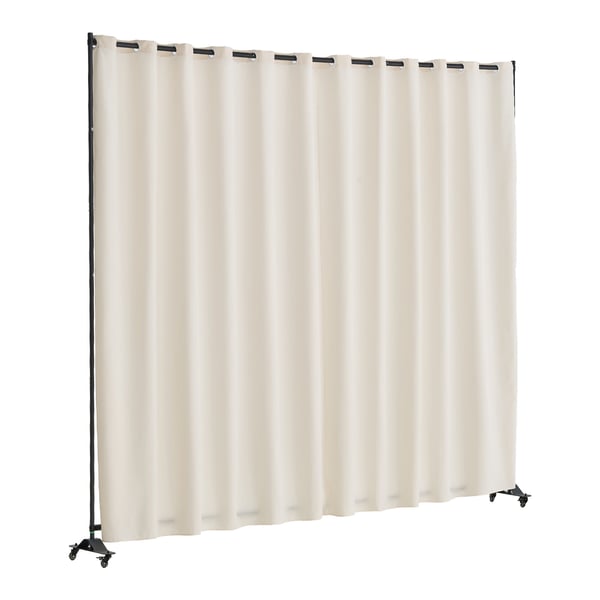 Rumdeler 308,5x45x245,5 cm Beige, afskærmningsskærm