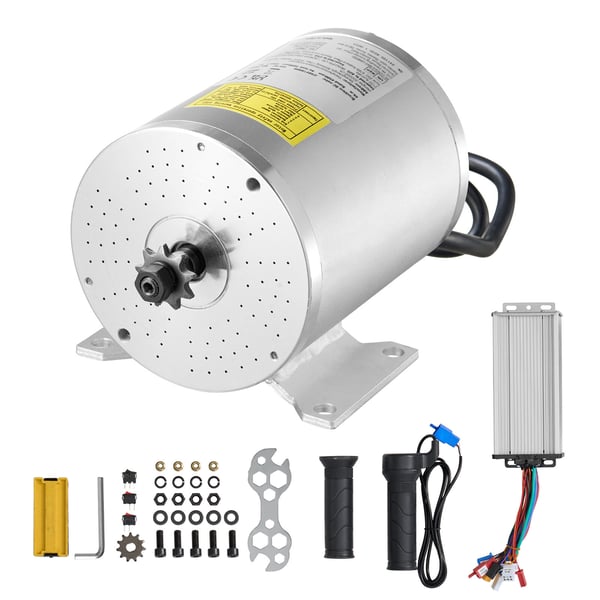 Elektrisk motorkit, 1800W borstlös DC 48V 4500rpm, 13.4x10.7x11.2 cm