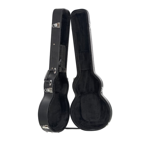 Elektrisk guitar hardcase 105x39,5x12 cm sort, med lås og nøgle