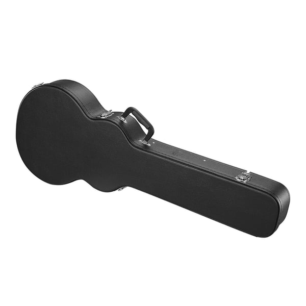 Elektrisk guitar hardcase 105x39,5x12 cm sort, med lås og nøgle
