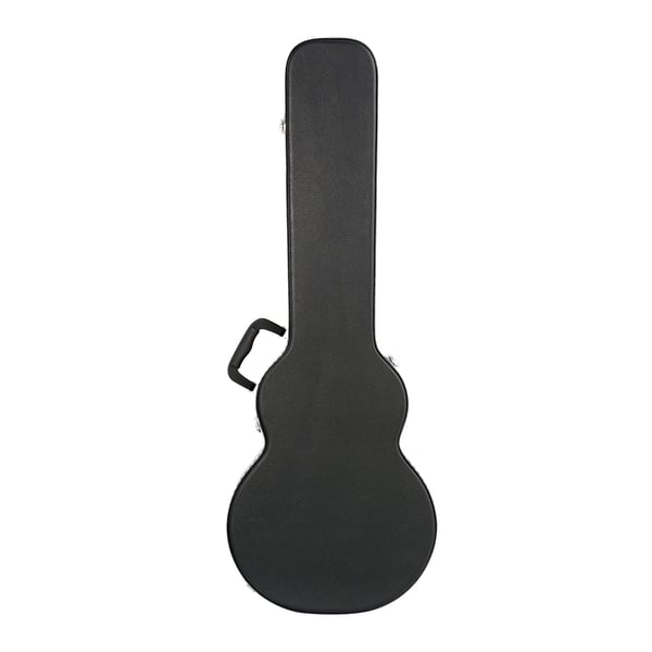 Elektrisk guitar hardcase 105x39,5x12 cm sort, med lås og nøgle