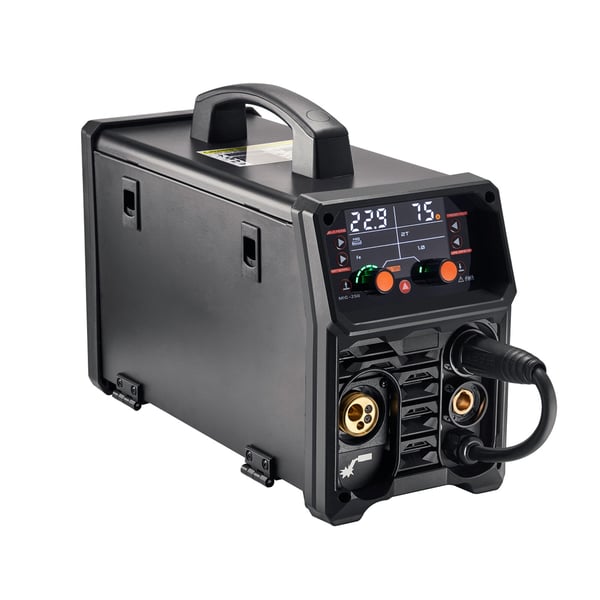 MIG-hitsauskone 250A 5-in-1 synerginen hitsauslaite 43x18x32 cm