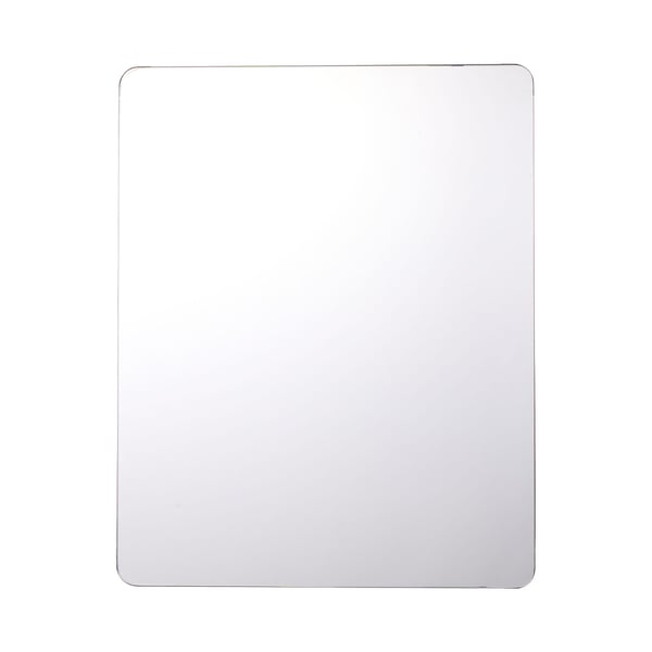 Medicinskåp, 61x12.6x76.2 cm, Spegel, Aluminium, Justerbara hyllor