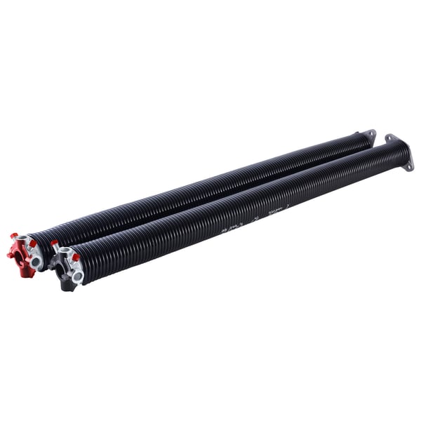 Garageport Torsionsfjedre, 6.35x50.8x889 mm, Sort, Stål