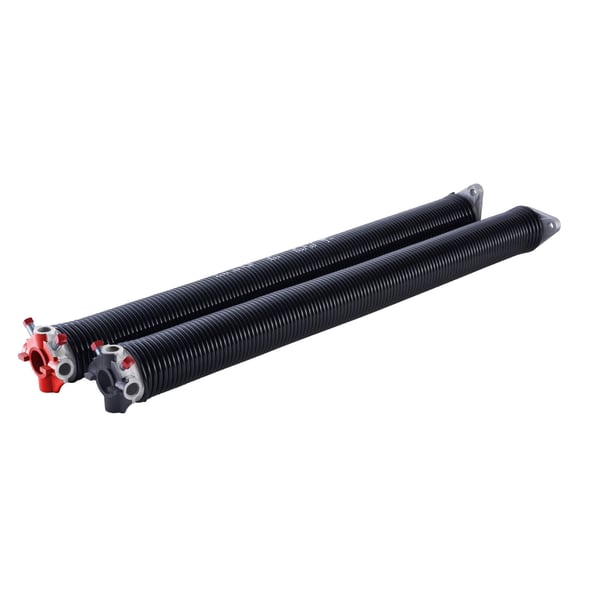 Garageport Torsionsfjedre, 5.54x50.8x66.8 cm, Sort, Stål
