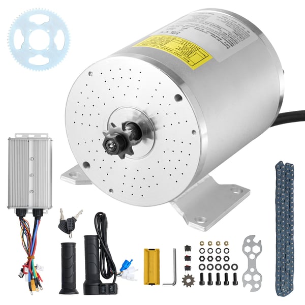 Elektrisk borstlös DC-motorsats 3000W 72V 134x107x112 mm
