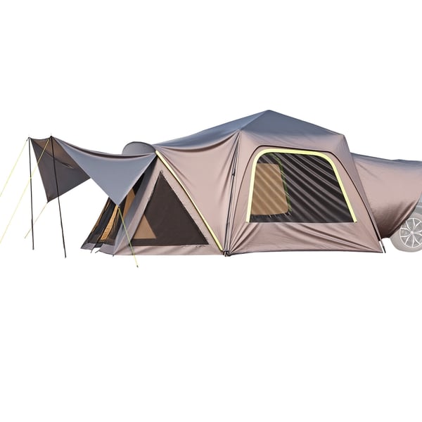 SUV Camping Telt, 305x310x230 cm, Vandtæt, Dobbelt Lag, Opbevaring