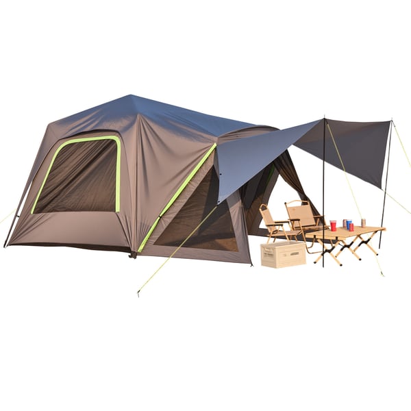 SUV Camping Telt, 305x310x230 cm, Vandtæt, Dobbelt Lag, Opbevaring