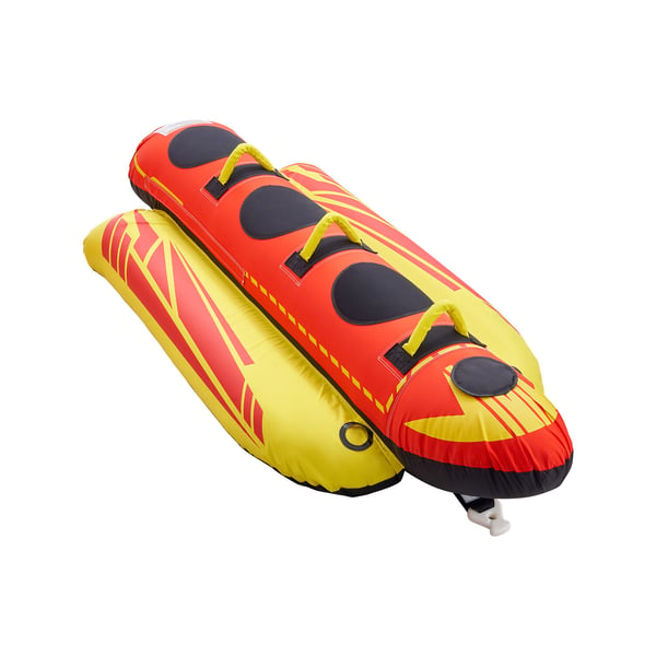 Uppblåsbar släptub, 240x97x44 cm, vattensport, nylon