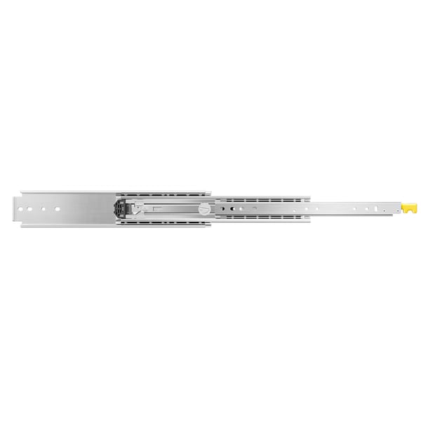 Lådskenor, Full utdrag med låsning, Kullager, 99,8x7,6x2 cm, Stål