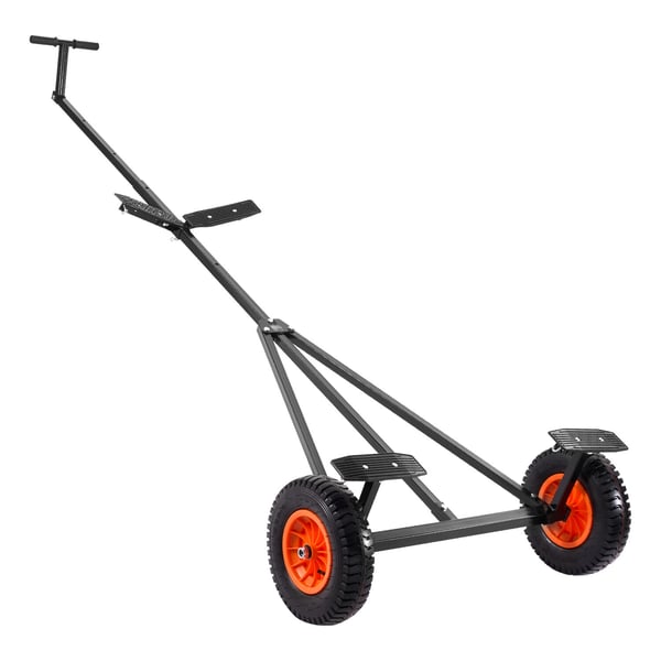 Bådtrailer-dolly, 245x108x47,5 cm, justerbar længde, kulstofstål