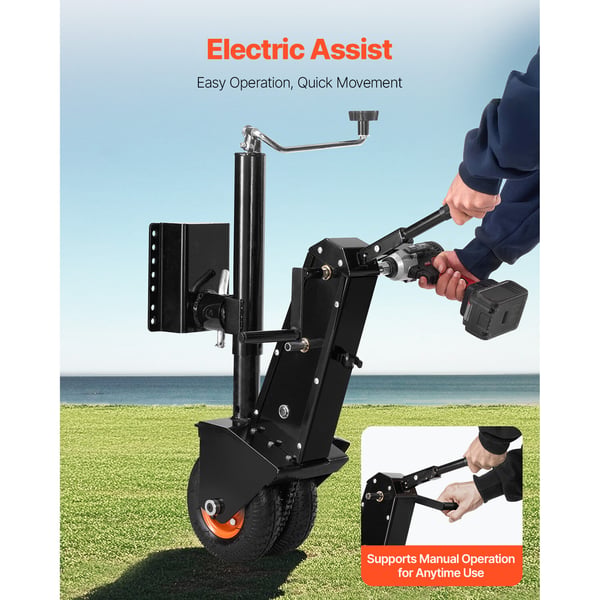 Trailer Dolly, 46x22x72 cm, Justerbar höjd, Stål