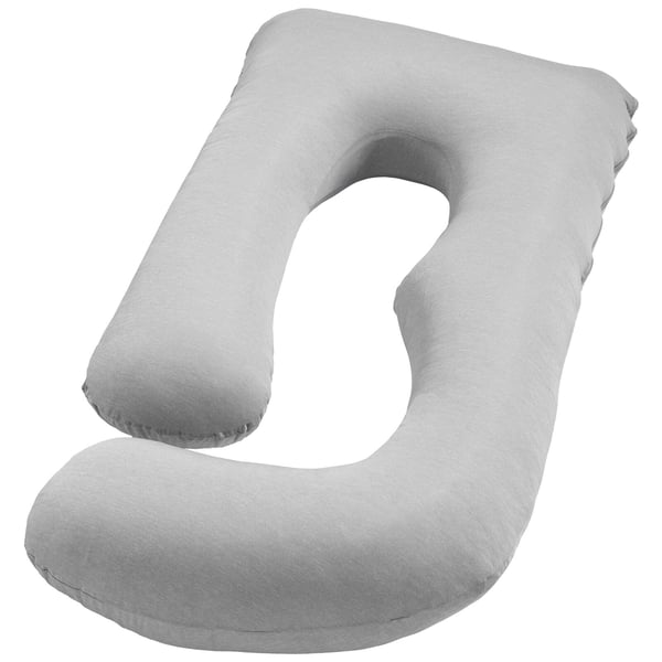 Graviditetspude, G-formet fuldkropsstøttepude, 132x68x20 cm, Blød, Til gravide