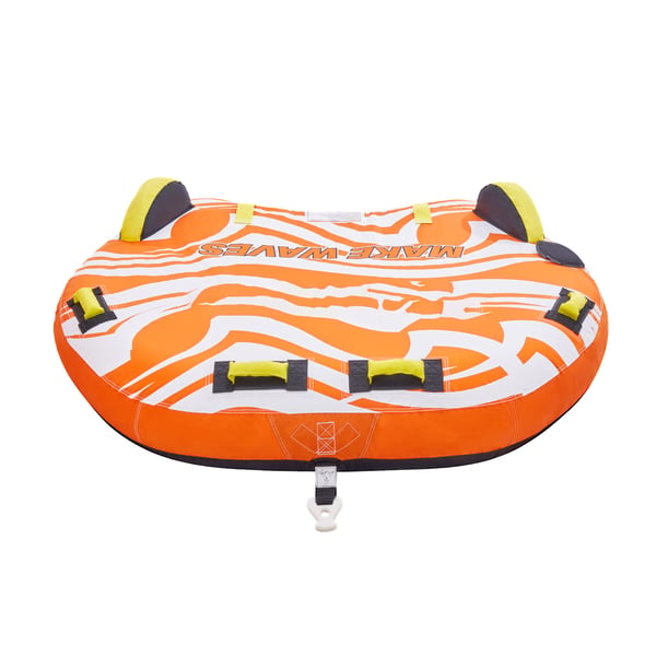 Uppblåsbar släptub, 144x156,5x38,5 cm, vattensport, nylonmaterial