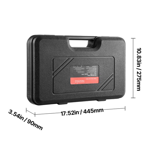 Bromsbleedare Adapterset, 445x275x90 mm, Hållbar, 12-delars set