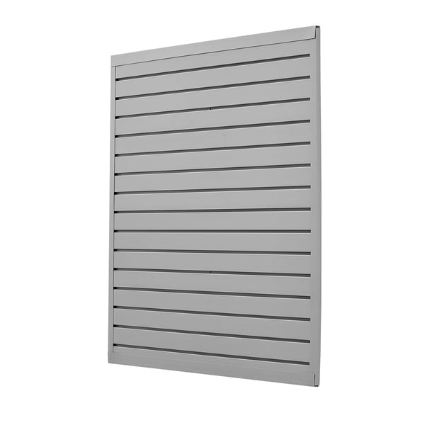Rimalauta paneeli, 123x123.5x2 cm, harmaa, PVC-säilytys