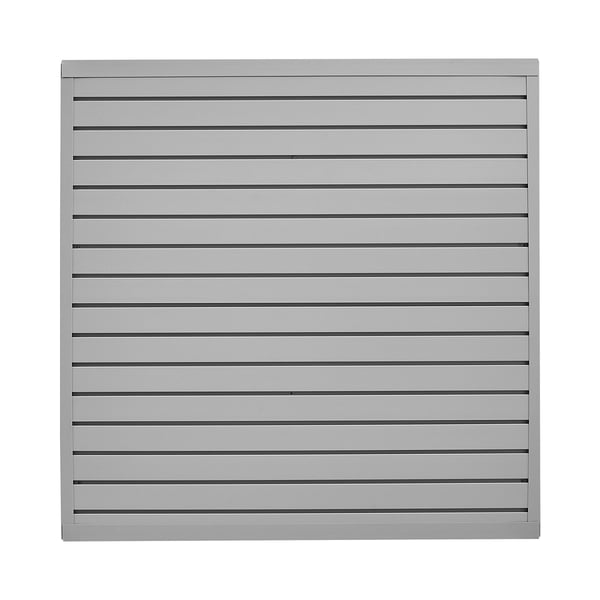 Rimalauta paneeli, 123x123.5x2 cm, harmaa, PVC-säilytys
