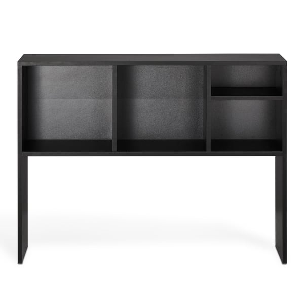 Skrivebordsbogreol, 94x24x73 cm, Sort, Træ Skrivebordsbogreol, 94x24x73 cm, Sort, Træ