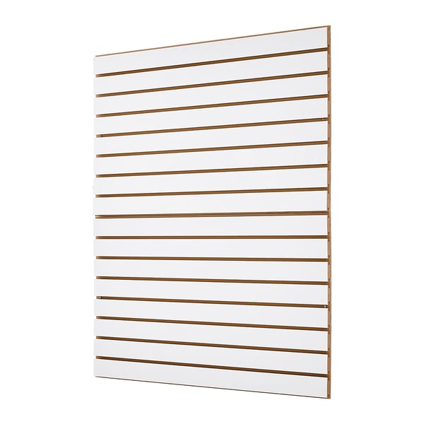 Rimoitusseinäpaneeli, 122x122x1,8 cm, valkoinen, MDF