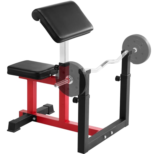 Vægtbænk, 200 kg, Sort, Stål