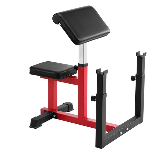 Vægtbænk, 200 kg, Sort, Stål