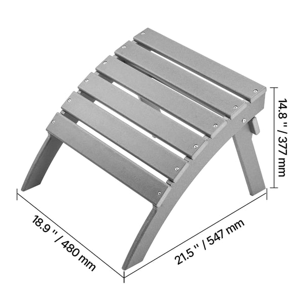 Rahi, 54,7x48x37,7 cm, Harmaa, Taitettava HDPE