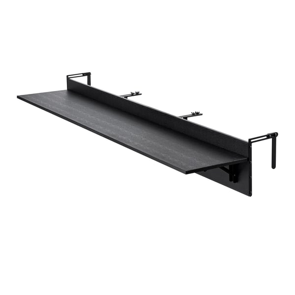 Altanophængt bord, 150x45x24 cm, sammenklappeligt, udendørs, metal