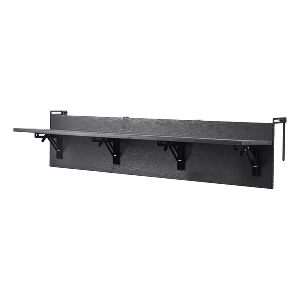 Altanophængt bord, 150x45x24 cm, sammenklappeligt, udendørs, metal
