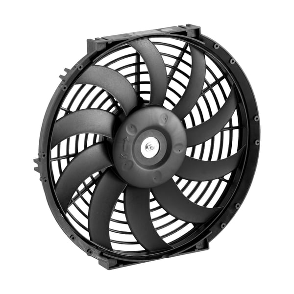 Vindsluftare, 34x7 cm, Svart, Solcellsdriven ventilation