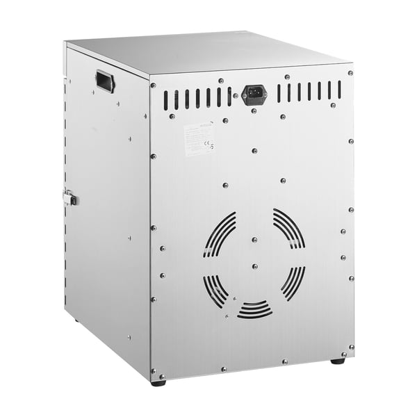 Maddehydrator, 12 bakker, 35,5x47,3x49,5 cm, rustfrit stål