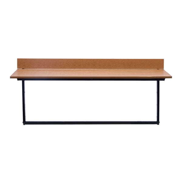Balkonghängande bord, 100x48.5x48 cm, Fällbart, Justerbart, Utomhus