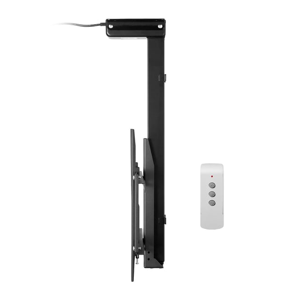 Loftmonteret TV-beslag, Motoriseret elektrisk justerbar, 17.5x72.5x73-173 cm, Stål